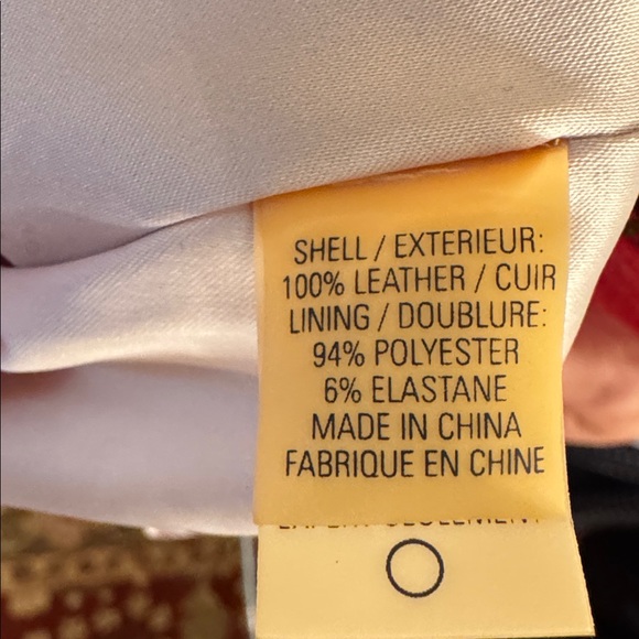 Elie Tahari Leather Jacket - Picture 8 of 8